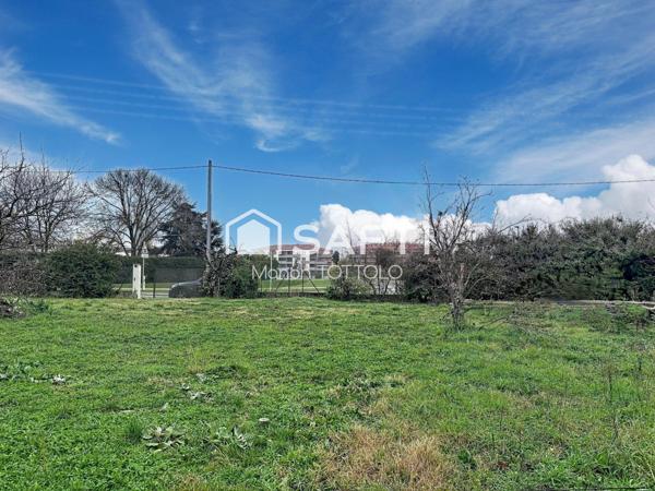 Terrain constructible 624 m² à vendre