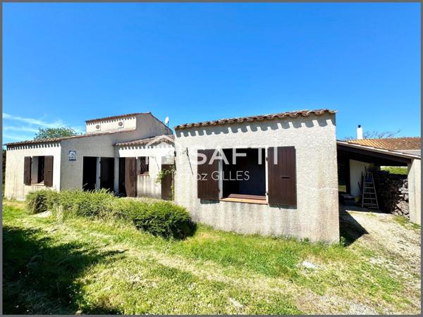 Maison T4 avec grand terrain