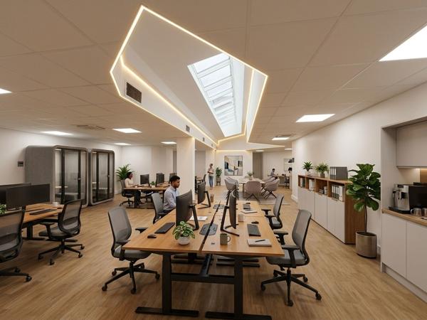Bureaux en location à Levallois-Perret en duplex lumineux ERP