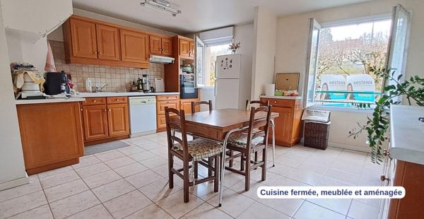 Appartement 4 pièces de 110 m2 avec box en sous-sol et ascenseurs