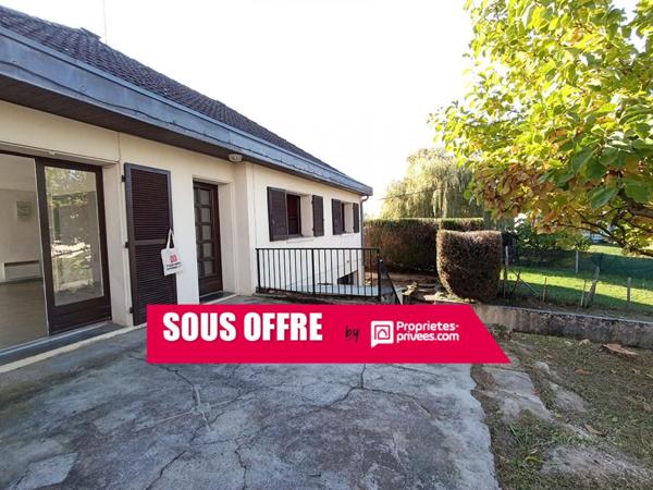 MONTFERRAND-LE-CHÂTEAU-Maison 5 pièces 86 m2 avec grand terrain située à 5 minutes de BESANCON