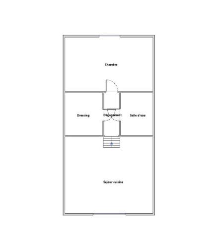 Appartement de type 2 