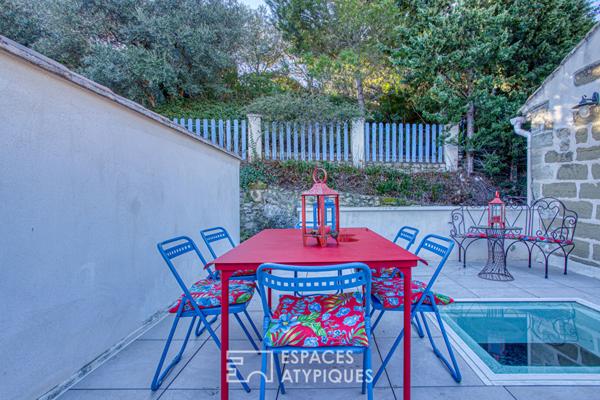 Ravissante maison rénovée avec jardin et piscine