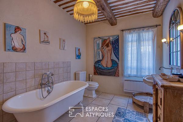 Ravissante maison rénovée avec jardin et piscine