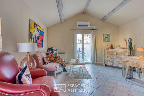 Ravissante maison rénovée avec jardin et piscine