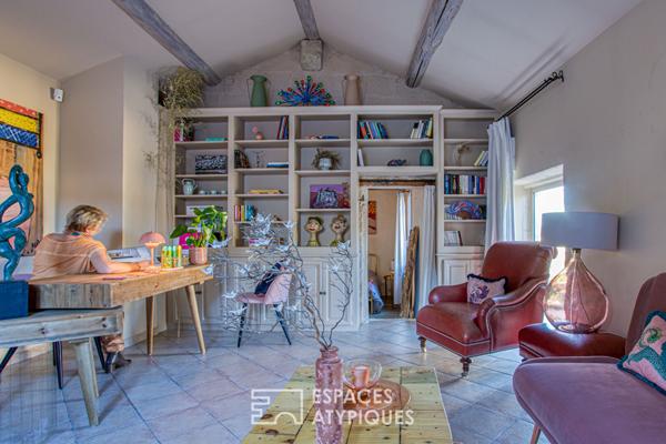 Ravissante maison rénovée avec jardin et piscine