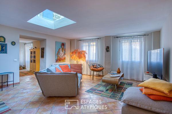 Ravissante maison rénovée avec jardin et piscine