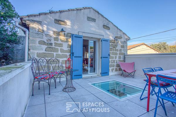 Ravissante maison rénovée avec jardin et piscine