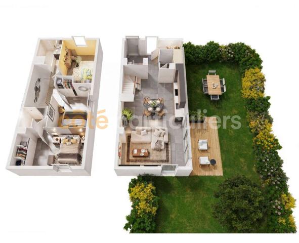 Vente Appartement58,67 m² - 3 Pièces - TOULOUSE (31100)
