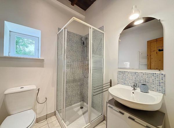 Rare et unique : Ancien moulin de caractère niché dans une forêt de peupliers, traversé par la paisible rivièr