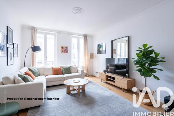 Appartement à vendre 3 pièces 51 m² Boulogne-Billancourt