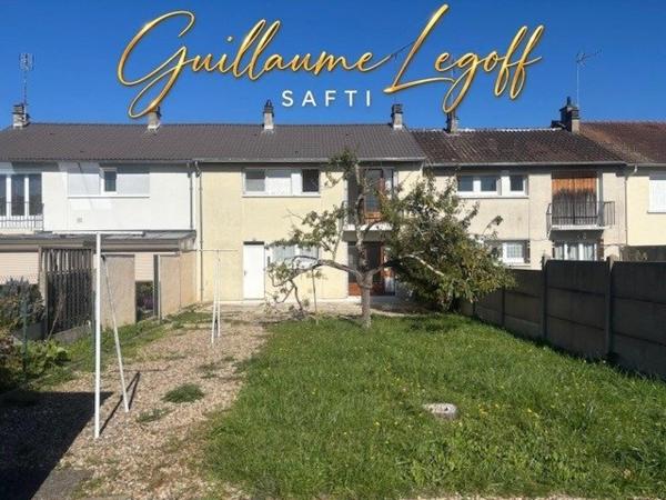 3 chambres, jardin plein sud et garage