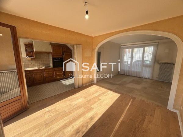 3 chambres, jardin plein sud et garage