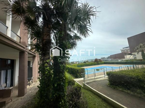 Appartement rez-de-chaussée,  bord de mer