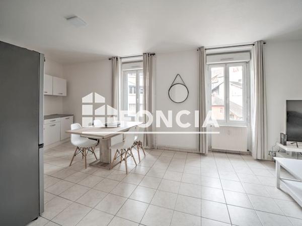 À vendre Appartement 3 pièces 59.01 m² - Valserhône 01200