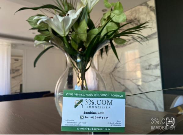 3%.COM Duplex avec un jardin et garage  Hochfelden (67270)