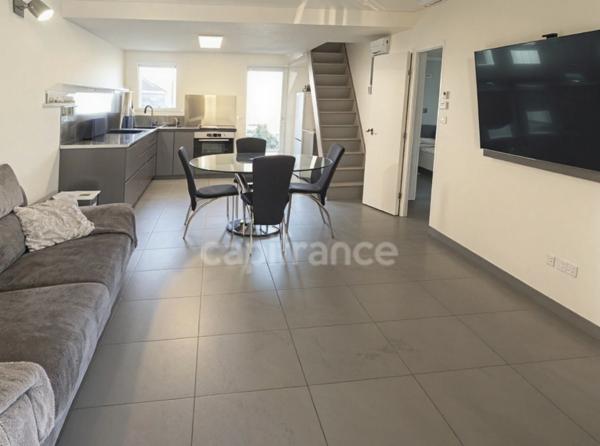 MONT SAINT‑MARTIN CAP AGDE — Maison rénovée 3 chambres + mezzanines — Terrasse 18 m² — Jardin — Parking