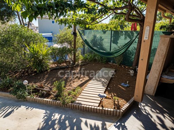 MONT SAINT‑MARTIN CAP AGDE — Maison rénovée 3 chambres + mezzanines — Terrasse 18 m² — Jardin — Parking