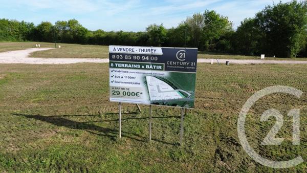 Terrain à vendre  791 m 2   DAMPARIS  - 39