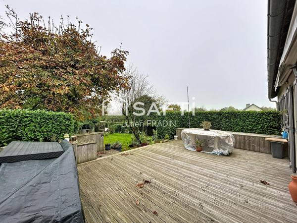 Maison 3 chambres + bureau + sous-sol complet