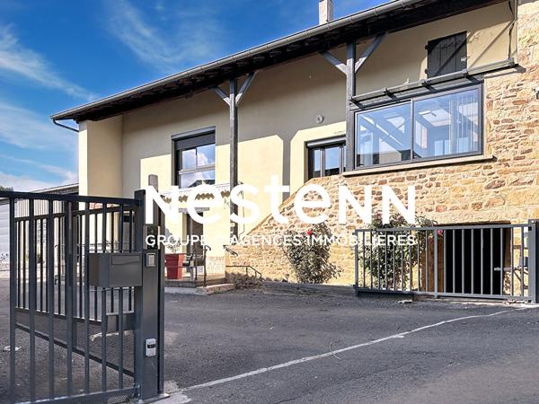 À VENDRE À FUISSÉ (71960) ? MAISON EN PIERRE RÉNOVÉE AVEC HANGAR DE 200 M²