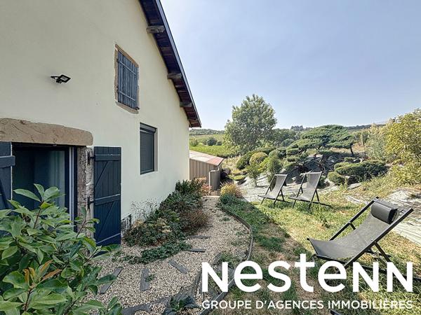 À VENDRE À FUISSÉ (71960) ? MAISON EN PIERRE RÉNOVÉE AVEC HANGAR DE 200 M²