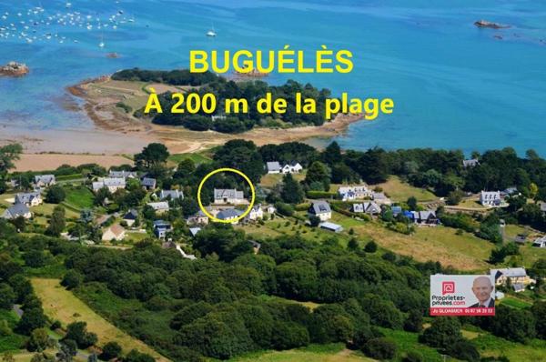 Maison à Buguéles-Penvenan, 4 chambres,136 m2, à 200 m de la plage