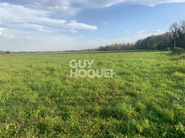 Terrain plat viabilisé avec vue sur les Pyrénées à Labastide-Cézéracq