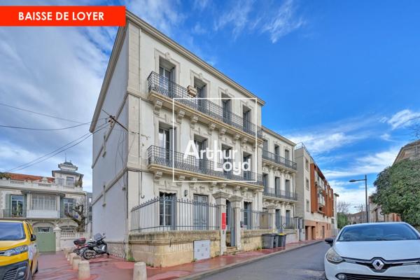 Bureaux à louer Montpellier centre avec jardin privatif et parkings