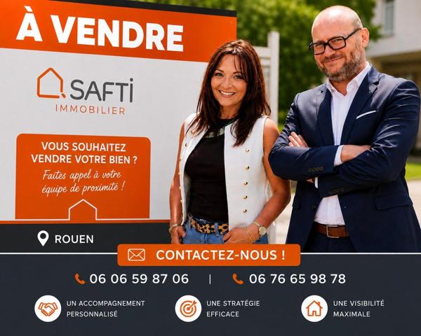 Appartement 67 m² Rouen - Quartier Préfécture