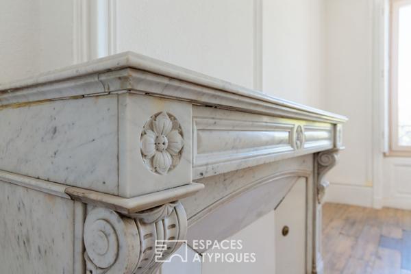 Appartement aux volumes exceptionnels à rénover entièrement