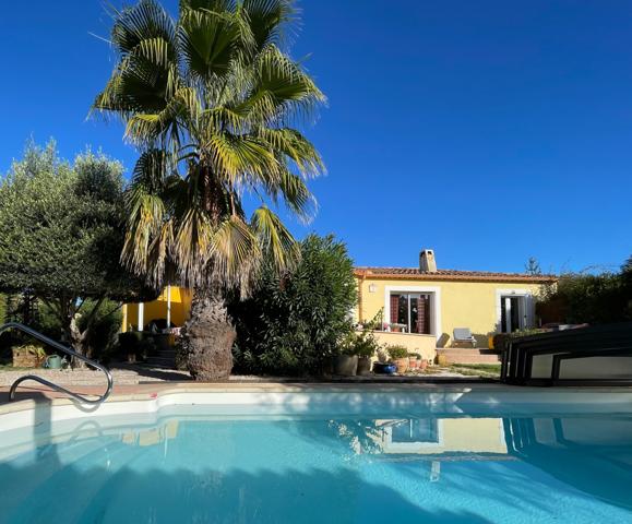 Mallemort (13370) Villa de plain pied avec piscine toutes commodités à pied.
