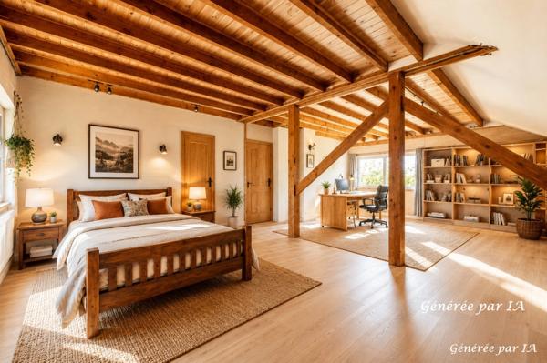 Charmante maison atypique de 9 pièces à vendre, à Montlhéry avec potentiel d’aménagement