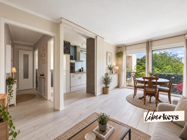 Maurepas – 3 pièces lumineux avec balcon de 12 m², ascenseur et gare à pied