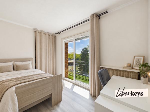 Maurepas – 3 pièces lumineux avec balcon de 12 m², ascenseur et gare à pied