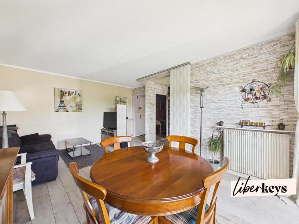 Maurepas – 3 pièces lumineux avec balcon de 12 m², ascenseur et gare à pied