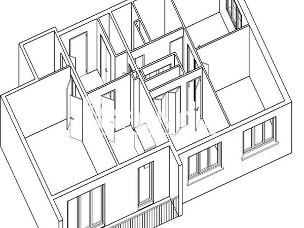 Location Appartement 4 pièces 83.2 m² - 10 A 22 RUE LOUIS LEYDIER Pont Eveque 38780