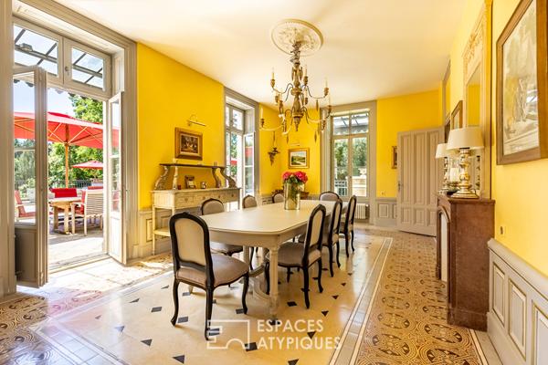 L’élégance à la française dans ce château du XIXe