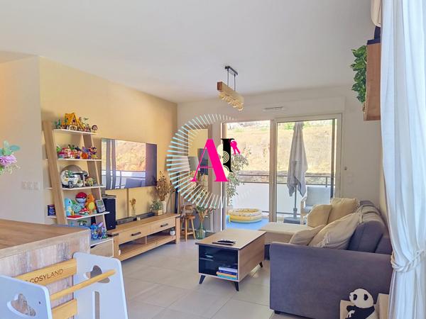À vendre – Appartement 3 pièces récent avec terrasse, garage et parking – Résidence sécurisée