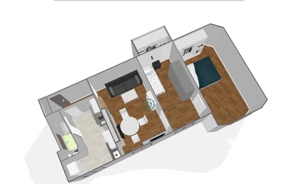 Appartement à vendre 3 pièces 48 m² Paris 12