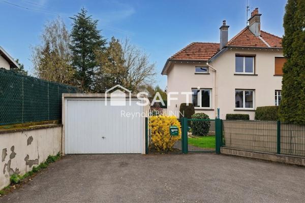 Epinal - Maison 3 ch avec terrain et garage