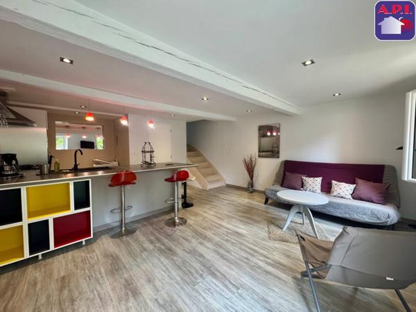 MAISON T3 MEUBLÉE AVEC EXTÉRIEUR – AUTERIVE