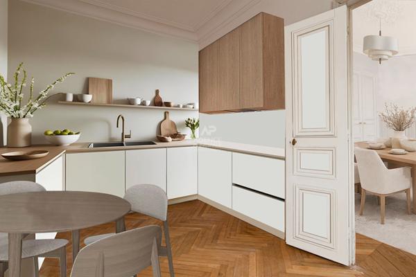 Versailles Notre-Dame Paroisse - Appartement 5 pièces 132 m² carrez situé au 1er étage avec cave et accès à un jardin collectif €1 275 000 ** - Référence 27215