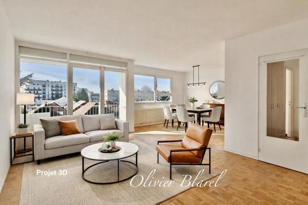 Rueil-Malmaison (92) – Mont Valérien - dernier étage - 3 chambres - 87m²