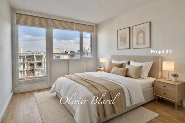 Rueil-Malmaison (92) – Mont Valérien - dernier étage - 3 chambres - 87m²