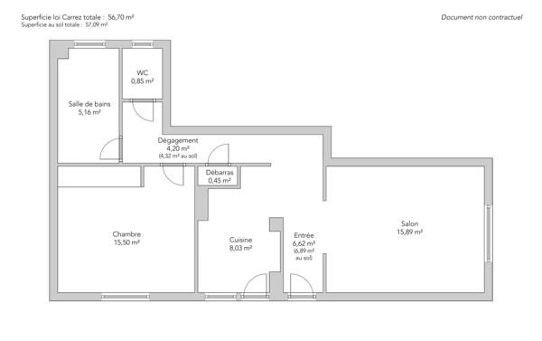 Appartement Paris 16e - AUTEUIL SUD