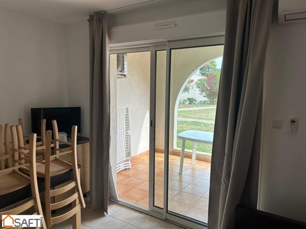 APPARTEMENT T2 DE 27 M2 EN CORSE IDEAL INVESTISSEMENT AU RDC