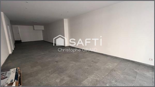 Local commercial neuf de 65 m²- Rue Piétonne