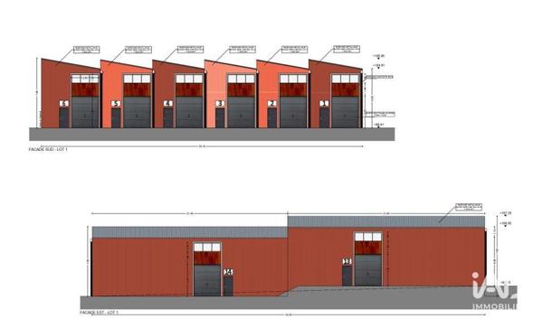 Local d’activité à vendre 54 m² Chevry-Cossigny