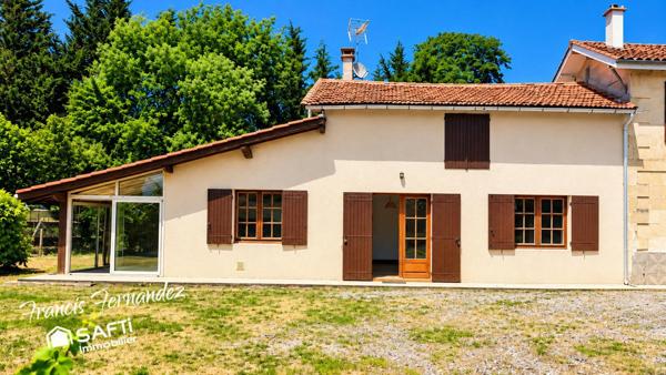 Maison 2 chambres avec potentiel d’agrandissement
